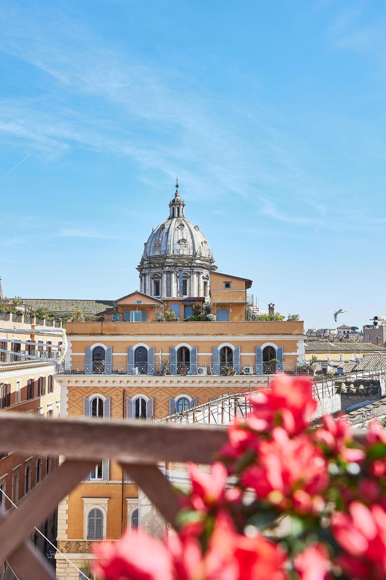 Trasteverehome - Attic Terrace Center Of Rome Baroque Eksteriør billede